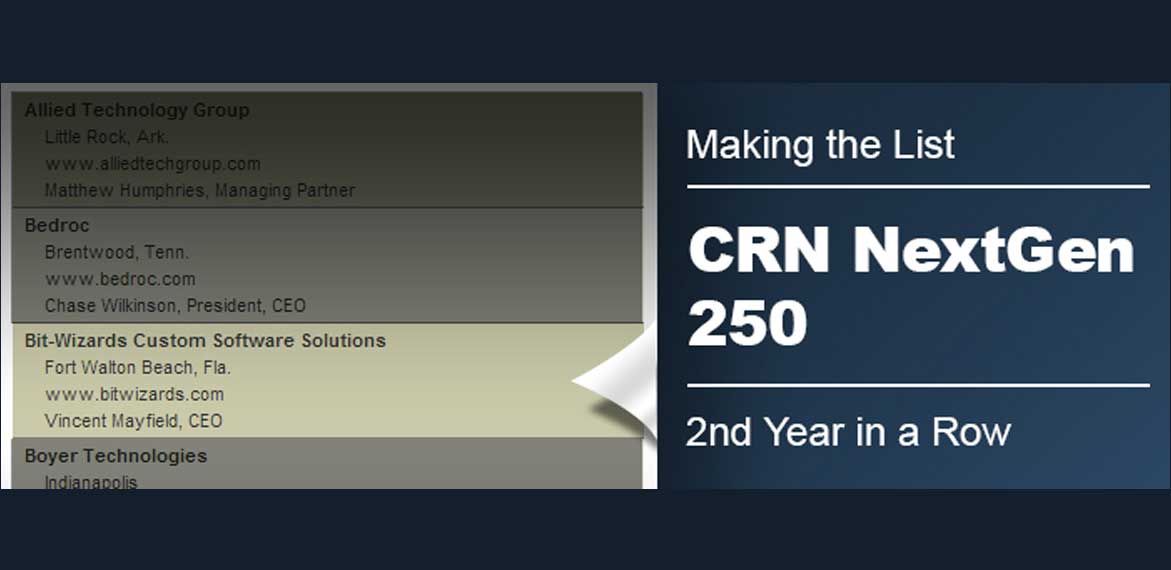 2013 CRN next-gen 250 list