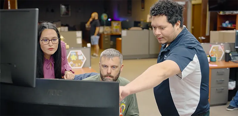 MITS techs working on a solution